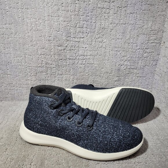 Allbirds Wool Runner-Up Mizzle Men's Size US 8 Dark Gray Merino Wool Sneakers - Picture 9 of 12